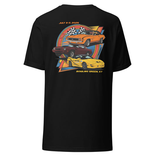 Camaro Fest XV - 2026 Official Event T-Shirt PRE-ORDER