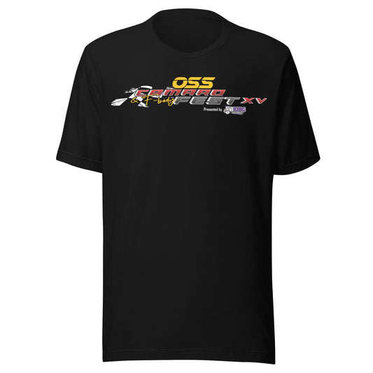 Camaro Fest XV - 2026 Official Event T-Shirt PRE-ORDER